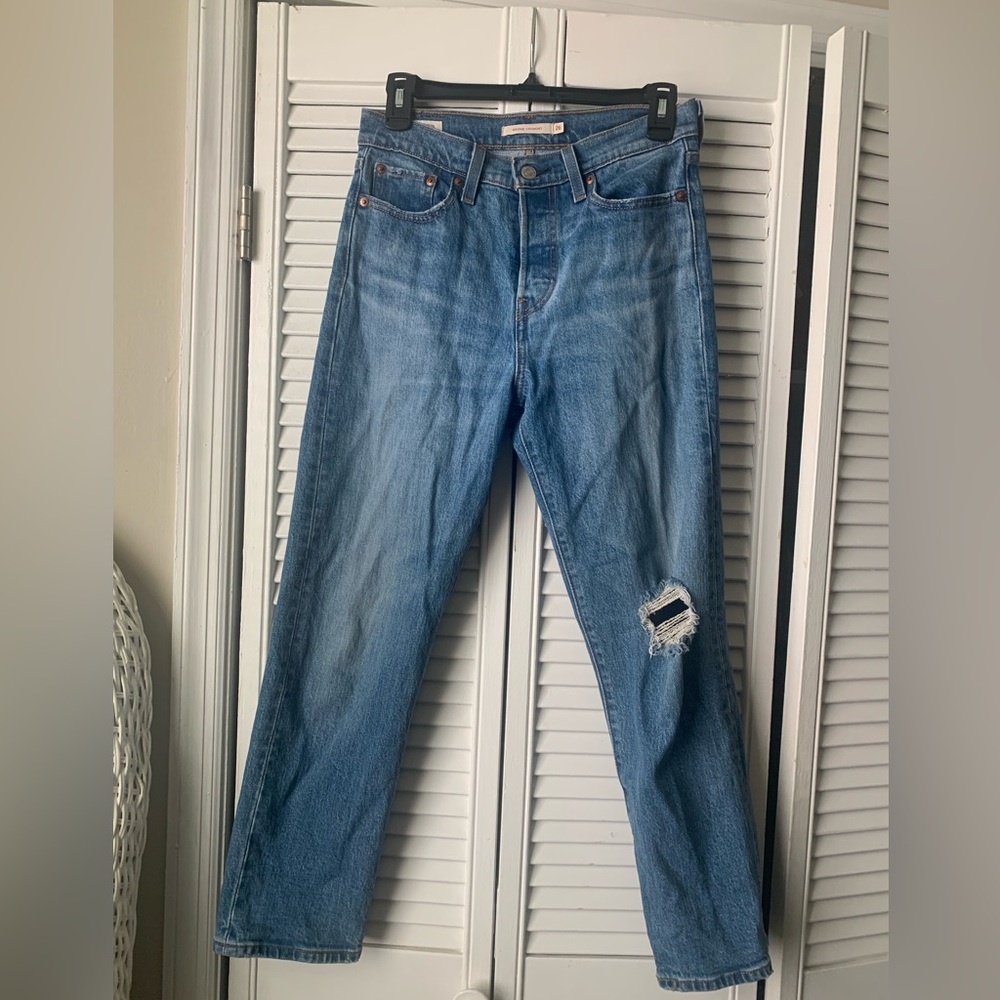 Levi’s Wedgie Straight Medium Wash Jeans